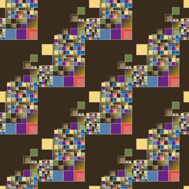 soyut geometrik renksiz desen