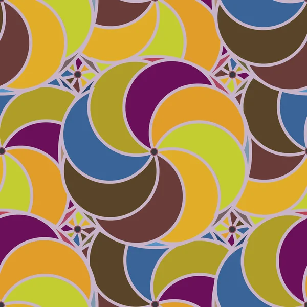 soyut geometrik renk desenli vektör çizimi