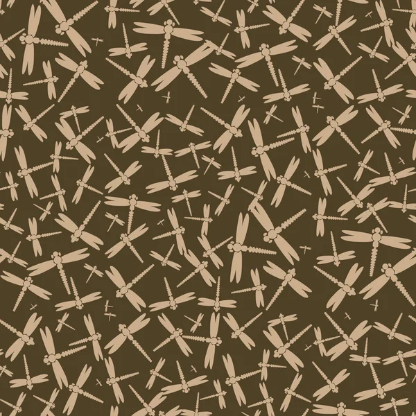 Dekoratif renkli seamless modeli ile şirin yusufçuk