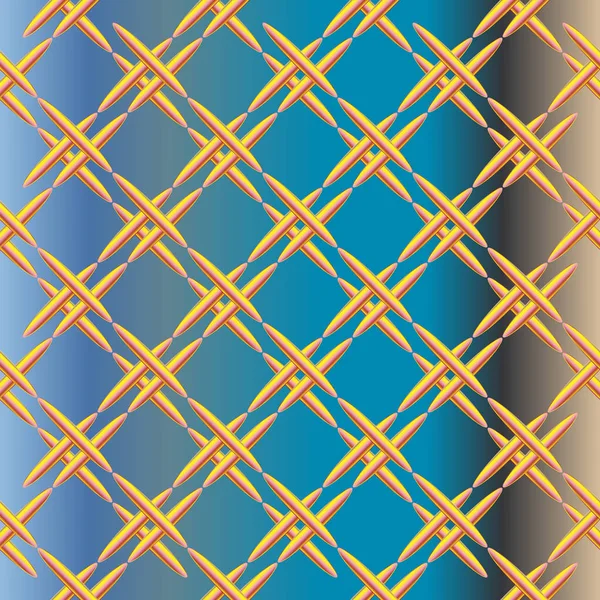 Metal ızgara Dikişsiz desen vektör çizim.