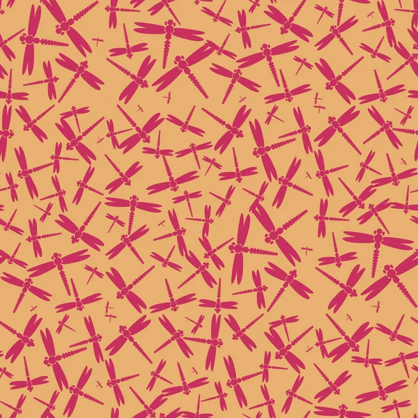 Dekoratif renkli seamless modeli ile şirin yusufçuk