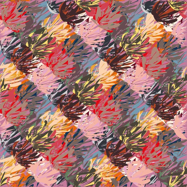 Soyut renkli seamless modeli, arka plan