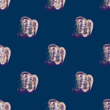 Bulutlar Dikişsiz desen şeklinde suluboya soyut leke.