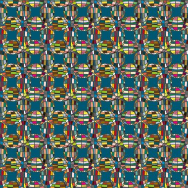 Renk seamless modeli ile işbirliği dünya küre.