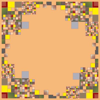 soyut geometrik renksiz desen