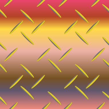 Metal ızgara Dikişsiz desen vektör çizim.