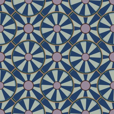 soyut geometrik renk desenli vektör çizimi