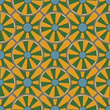 soyut geometrik renk desenli vektör çizimi