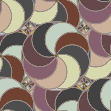 soyut geometrik renk desenli vektör çizimi