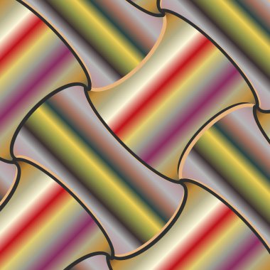 soyut geometrik renk desenli vektör çizimi