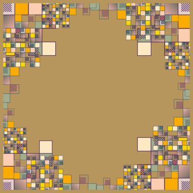 soyut geometrik renksiz desen