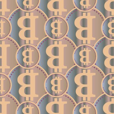 bitcoins parlak parlak pahalı sikkeleri ile Seamless modeli 