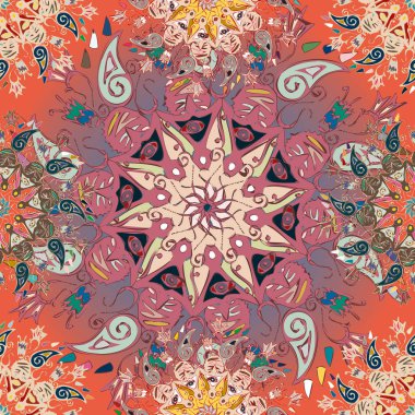 Arkaplan için soyut geometrik renkli desen. vektör illüstrasyonu 