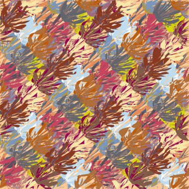 Soyut renkli seamless modeli, arka plan