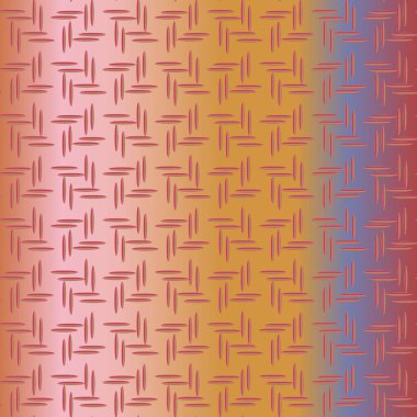 Metal ızgara Dikişsiz desen vektör çizim.