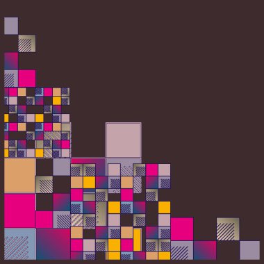 soyut geometrik renksiz desen