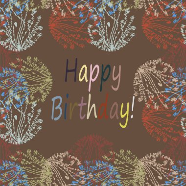 Soyut zentangle sanat oyma kart tasarımı doodle ile parlak renklerde ilham.