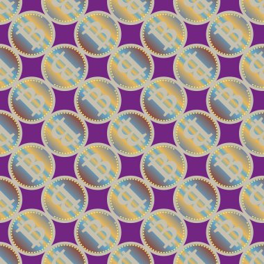 bitcoins parlak parlak pahalı sikkeleri ile Seamless modeli 