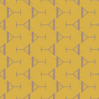 Tropik kokteyller renkli seamless modeli