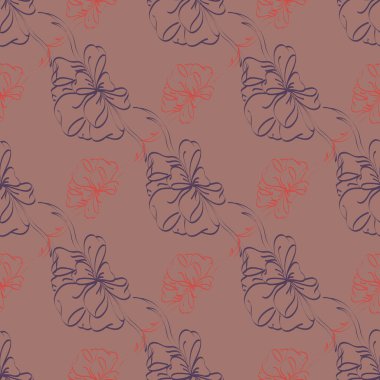 Çok renkli yay ve kurdeleler parlak seamless modeli.