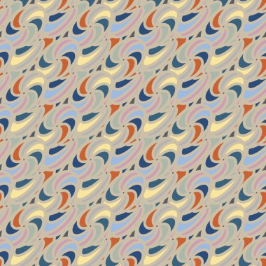 soyut geometrik renk desenli vektör çizimi