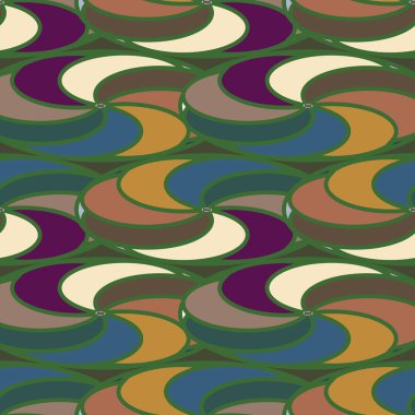 soyut geometrik renk desenli vektör çizimi