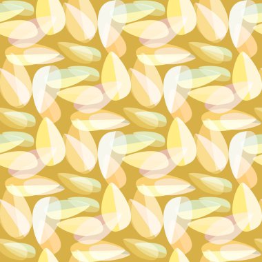 Parlak arka plan Dikişsiz desen çok renkli yapraklarda.