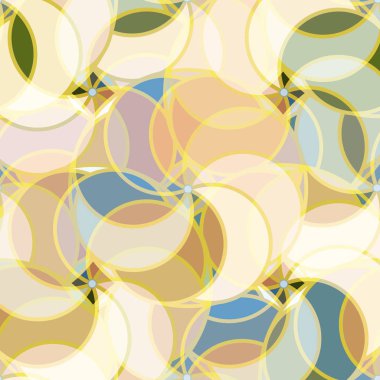 soyut geometrik renk desenli vektör çizimi