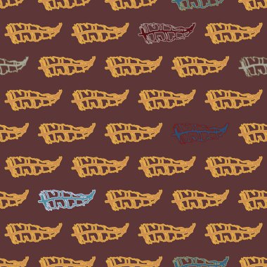 Tüyler, vektör çizim ile zemin 