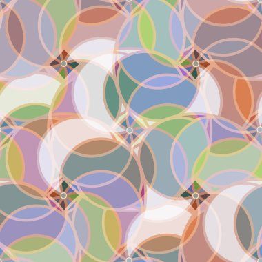 soyut geometrik renk desenli vektör çizimi