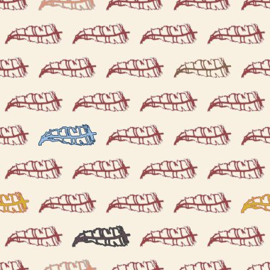 Tüyler, vektör çizim ile zemin 