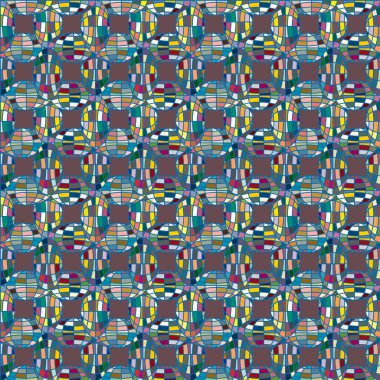 Renk seamless modeli ile işbirliği dünya küre.