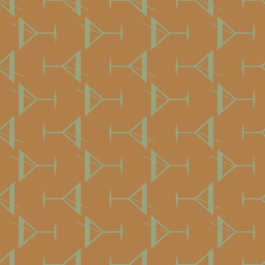 Tropik kokteyller renkli seamless modeli