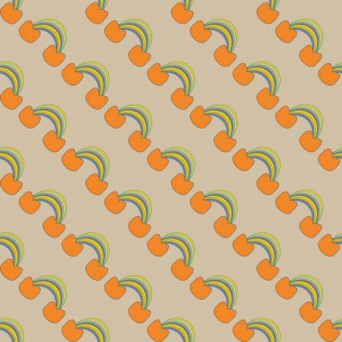 Gökkuşağı seamless modeli. Gökkuşağı Dizayn Tekstil, iç tasarım, keten, vb için. Şirin soyut çocuklar arka plan.