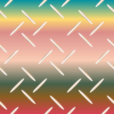 Metal ızgara Dikişsiz desen vektör çizim.