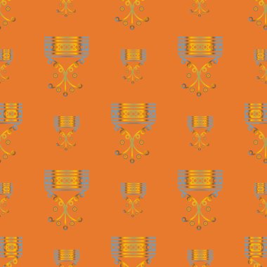 Gümüş seamless modeli, vektör çizim 