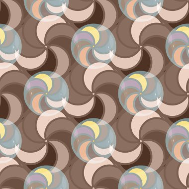 soyut geometrik renk desenli vektör çizimi