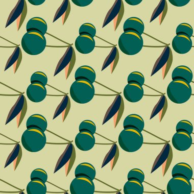 kiraz seamless modeli. Tekstil Ambalaj ve duvar kağıtları için iyi.