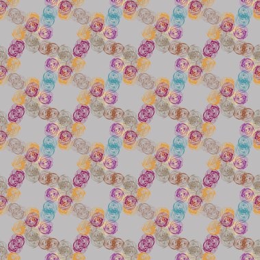 Soyut renkli seamless modeli, arka plan