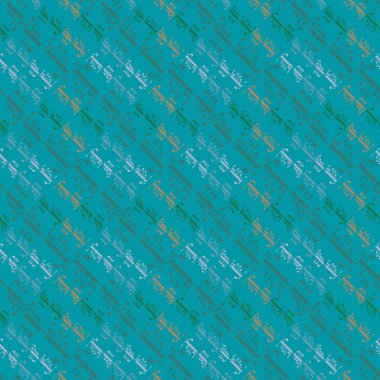 Arapça metin mutlu tatil çok renkli seamless modeli.