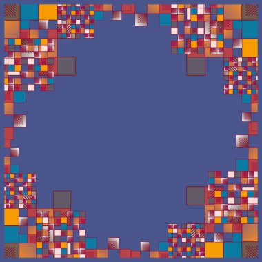 soyut geometrik renksiz desen