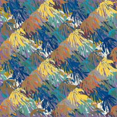 Soyut renkli seamless modeli, arka plan