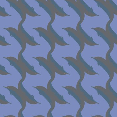 Yunuslar su altında çizim arka planı için bir sürü ile sorunsuz doku