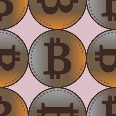 bitcoins parlak parlak pahalı sikkeleri ile Seamless modeli 