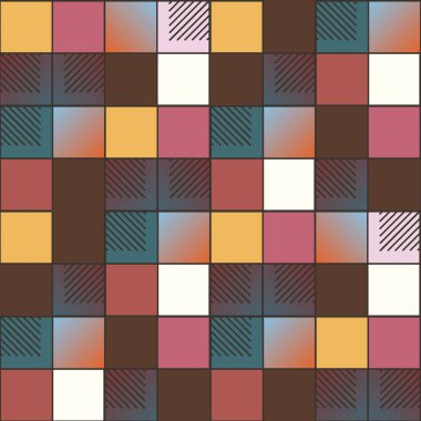 soyut geometrik renksiz desen