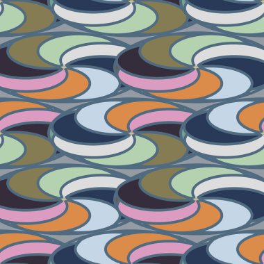 soyut geometrik renk desenli vektör çizimi