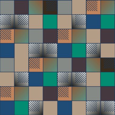 soyut geometrik renksiz desen