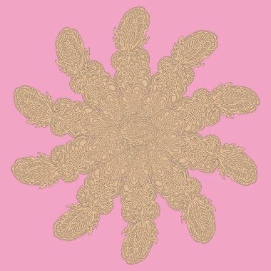 Stil zentangle yeni simetrik mandala doodle ile sanat esin kaynağı oldu. Duvar kağıdı, desen dolgularını, web sayfaları, yüzey dokuları için dekoratif nesne-ebilmek var olmak kullanılmış.