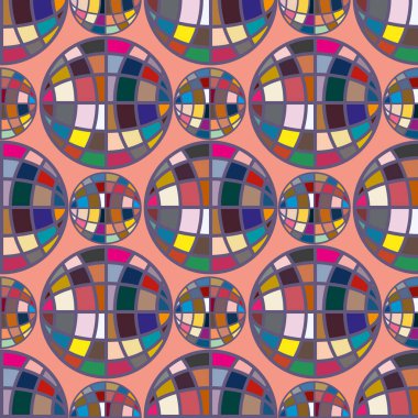 Renk seamless modeli ile işbirliği dünya küre.