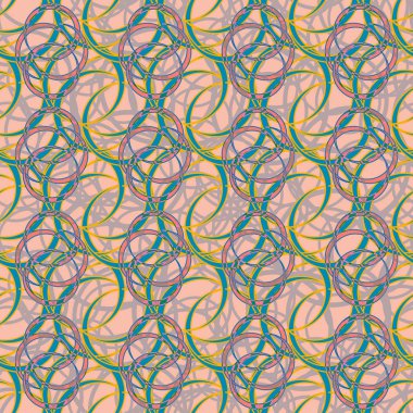 Soyut geometrik renkli seamless modeli, arka plan